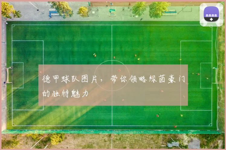 德甲球队图片,带你领略绿茵豪门的独特魅力